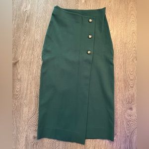 Babaton Pencil Skirt with buttons